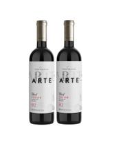 Kit 2 Un Vinho Casa Valduga Arte Fruité Blend (Marselan e Malbec) 750 ml