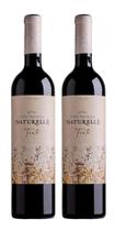 Kit 2 Un Vinho Casa Valduga Naturelle Tinto Suave 750 ml