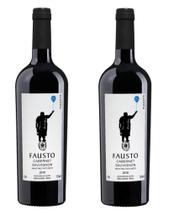 Kit 2 Un Vinho Fausto de Pizzato Cabernet Sauvignon 750 ml