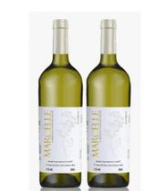 Kit 2 Un Vinho Fausto de Pizzato Marcelle Branco Suave 750 ml Kit 2 Un Vinho Fausto de Pizzato Marcelle Branco Suave 750 ml
