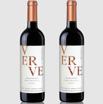 Kit 2 Un Vinho Fausto de Pizzato Verve Gran Reserva 750 ml