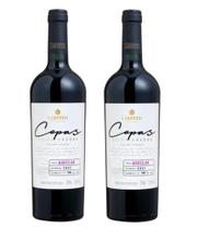 Kit 2 Un Vinho Larentis Cepas Selecionadas Marselan 750 ml