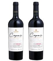 Kit 2 Un Vinho Larentis Cepas Selecionadas Teroldego 750 ml