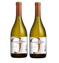 Kit 2 Un Vinho Miolo Cuvee Giuseppe Chardonnay 750 ml