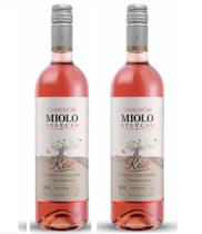 Kit 2 Un Vinho Miolo Seleção Rosé 750 ml