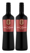 Kit 2 Un Vinho Saint Germain Reservado Blend Seco 750 ml