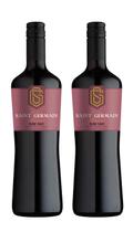 Kit 2 Un Vinho Saint Germain Reservado Blend Suave 750 ml