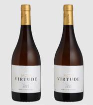 Kit 2 Un Vinho Salton Virtude Chardonnay 750 ml Kit 2 Un Vinho Salton Virtude Chardonnay 750 ml