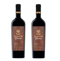 Kit 2 Un Vinho Zanotto Reserva Merlot 750 ml Kit 2 Un Vinho Zanotto Reserva Merlot 750 ml