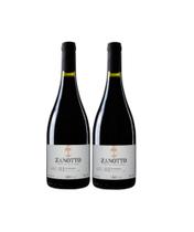 Kit 2 Un Vinho Zanotto Tinto Seco Syrah 750 ml