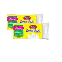 Kit 2 Un100 C/ Saco De Lixo Pia Banheiro Reforçado Atacado