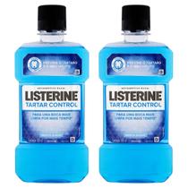 Kit 2 und Antisséptico Bucal Listerine Tartar Control 500ml