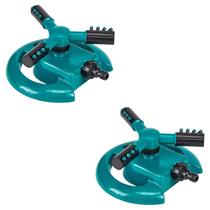 Kit 2 Und Aspersor Irrigador 360 Automático 12 Jatos Base Kit 2 Und Aspersor Irrigador 360 Automático 12 Jatos Base