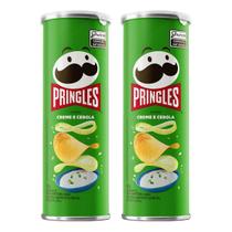 Kit 2 und Batata Pringles Creme e Cebola 109g