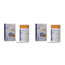 Kit 2 Und Cálcio + Vitamina D3 1600mg 60 Comprimidos FortLife
