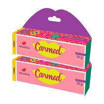 Kit 2 und Carmed Hidratante Labial Melancia 10g