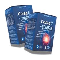 Kit 2 UND Colágeno Tipo 2 Condroitina Vitamina D Magnésio 120 Cápsulas