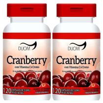 Kit 2 Und Cranberry 120Cps 550Mg Duom