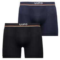 Kit 2 Und Cueca Boxer Adulto Sem Costura Lupo Microfibra Alta Qualidade e Conforto