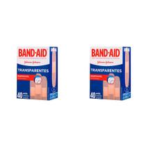 Kit 2 Und Curativo Band-aid Transparente 40 Und