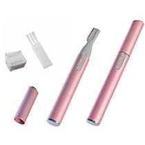 Kit 2 UND Depilador Aparador De Pelos Nariz Sobrancelhas E Orelha Mulher Facial Caneta Rosa Kit 2 UND Depilador Aparador De Pelos Nariz Sobrancelhas E Orelha Mulher Facial Caneta Rosa