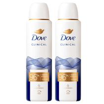 Kit 2 und Desod Aero Dove Clinical Clean Feminino 150ml