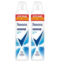 Kit 2 und Desod Aero Rexona Cotton Dry Azul 250ml