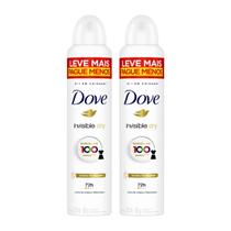 Kit 2 und Desodorante Dove Invisible Dry Violeta 48h 250ml