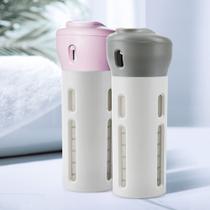kit 2 und - Dispenser Portátil De Viagem Para Shampoo Creme Sabonete