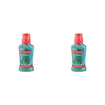 Kit 2 Und Enxaguante Bucal Colgate Plax Zero Álcool Fresh Mint 250ml