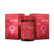 Kit 2 Und FortLibid Femme Suplemento Feminino 2400mg 60 Cápsulas Vitaminas Para Mulher FortLife