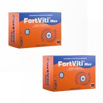 Kit 2 Und FortViti Max 60 Cápsulas FortLife Kit 2 Und FortViti Max 60 Cápsulas FortLife