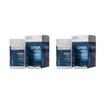 Kit 2 Und GabaMag (Ácido gama Aminobutírico + Magnésio) 1200mg 60 Cápsulas FortLife Kit 2 Und GabaMag (Ácido gama Aminobutírico + Magnésio) 1200mg 60 Cápsulas FortLife