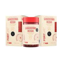 Kit 2 Und Gano derma Reishi 500mg 60 Cápsulas FortLife Suplemento Alimentar Kit 2 Und Gano derma Reishi 500mg 60 Cápsulas FortLife Suplemento Alimentar