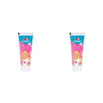 Kit 2 Und Gel Dental Condor Barbie Kids Com Flúor 100g