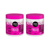 Kit 2 Und Gelatina Salon Line todecacho Misturinha Dos Sonhos 550g