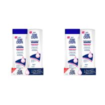 Kit 2 Und Kit Alyne Anticaspa Shampoo + Condicionador Hidratante 350ml