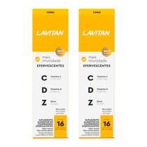 Kit 2 und Lavitan Imunidade CDZ 16 cpr Efervescente