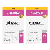 Kit 2 und Lavitan Primula Femme 60 Caps - CIMED