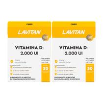 Kit 2 und Lavitan Vitamina D 2000 UI 30 cpr