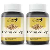 Kit 2 Und Lecitina De Soja 60Cps 1000Mg Duom