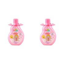 Kit 2 Und Loção Hidratante Muriel Baby Proteínas Leite Rosa 100ml