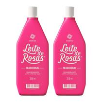 Kit 2 und Loção Leite Rosas Tradicional 310ml Kit 2 und Loção Leite Rosas Tradicional 310ml