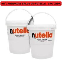 Kit 2 Und Nutella Creme De Avelã Balde Com Alça - Original - ferrero