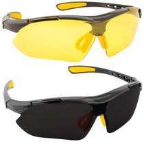 Kit 2 Und Óculos Proteção Visão Tático Vonder Emborrachado