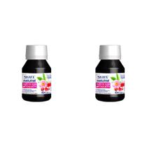 Kit 2 Und Oléo Capilar Natutrat Rosa Mosqueta 100% Vegetal 60ml