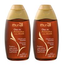 Kit 2 und Óleo Corporal Amêndoa com Avelã 100ml