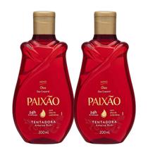 Kit 2 Und Óleo Corporal Tentadora Ameixa/Rubi Paixão 200ml Kit 2 Und Óleo Corporal Tentadora Ameixa/Rubi Paixão 200ml