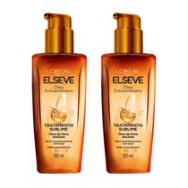 Kit 2 und Óleo Elseve Extraordinário Paris 100ml