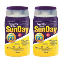 Kit 2 und Protetor Solar Sunday Fps60 120ml